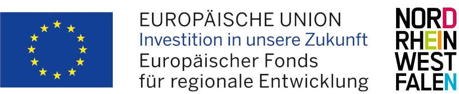 Geförder durch die Europäische Union und das Land Nordrhein-Westfalen